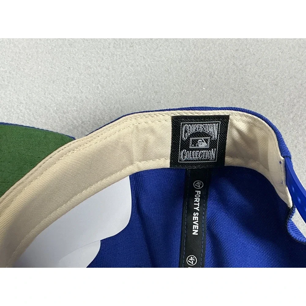 Atlanta Braves 47 Brand Hitch Hat Snapback Blue Cooperstown OSFA NEW - Picture 6 of 9